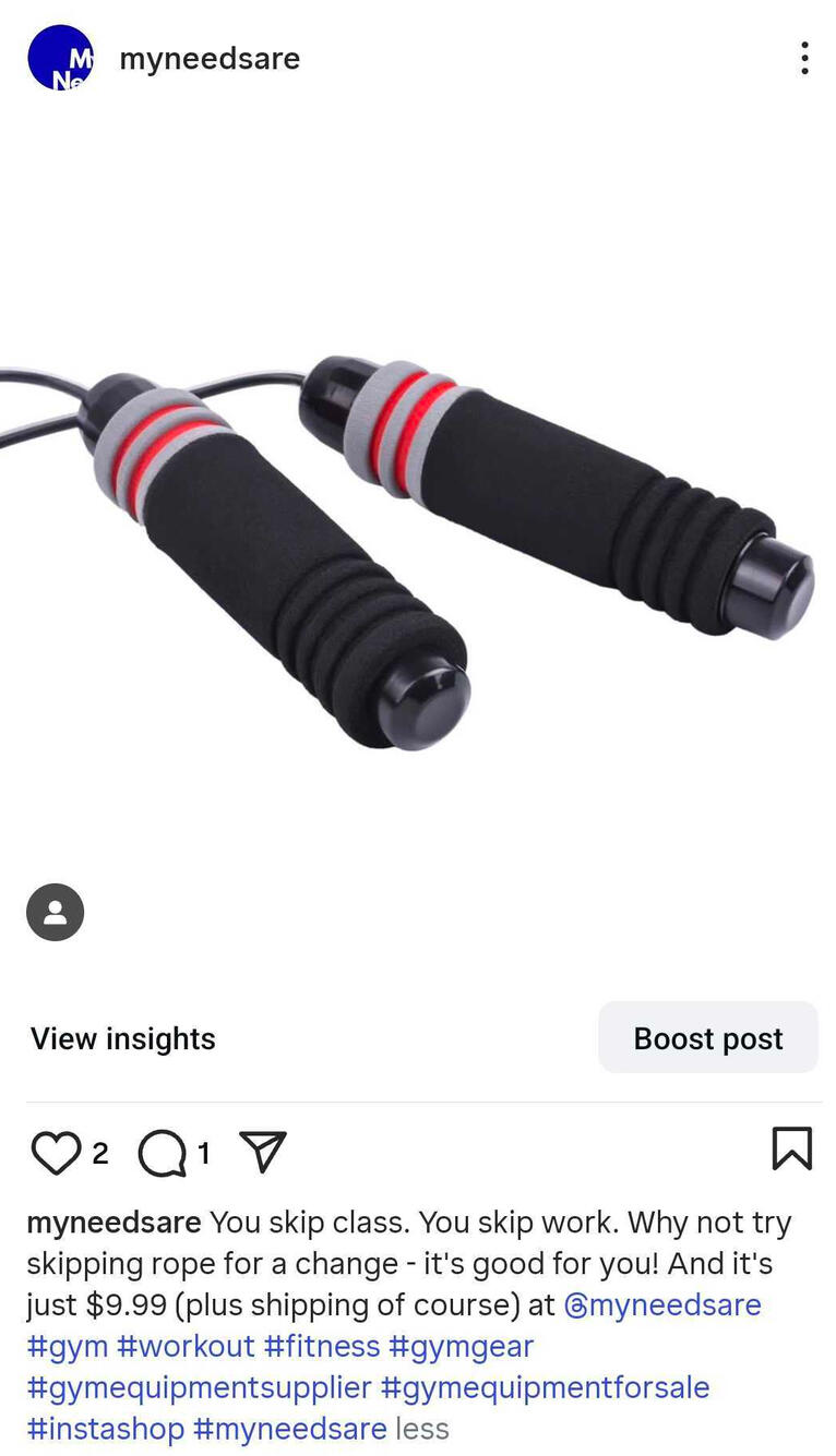 My Needs Are IG Post